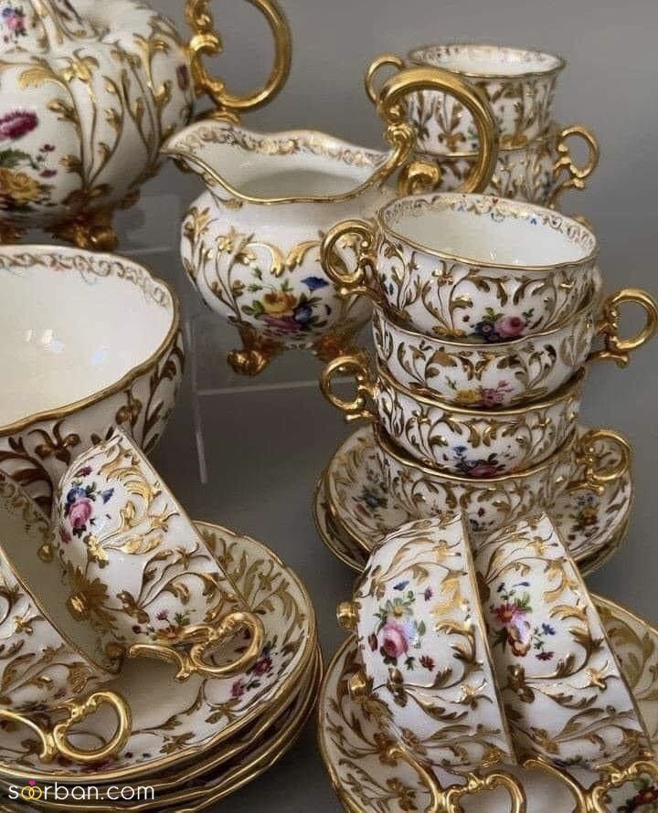 سرویس پذیرایی جهیزیه عروس ۱۴۰۴ | دیگه نگو سرویس پذیرایی برای جهیزیه چی بخرم! عروس های خوش سلیقه جدیدترین و شیکترین مدل ها اینجاست!
