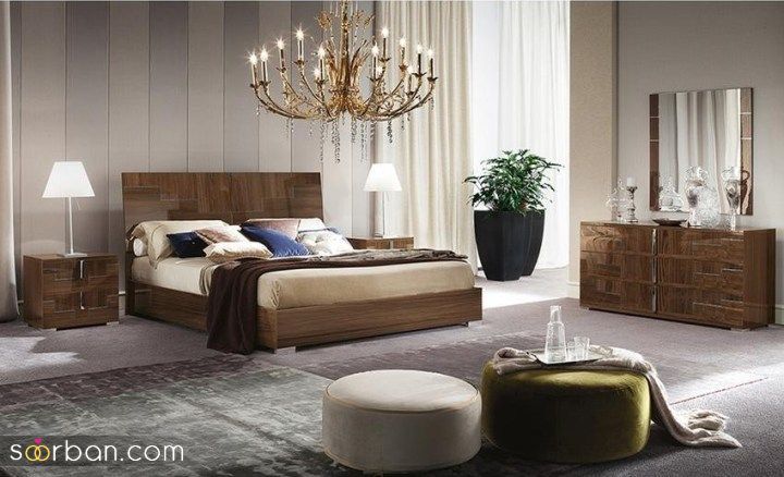 سرویس خواب چوبی جهیزیه | بهترین مدل سرویس خواب چوبی جهیزیه ۱۴۰۴