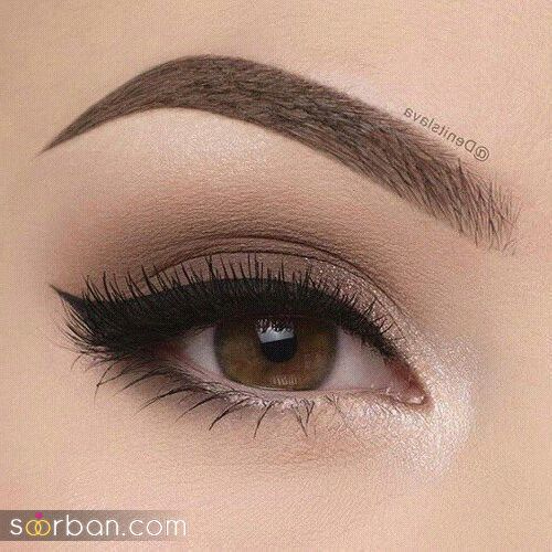 آرایش چشم قهوه ای | شیک ترین مدل آرایش چشم قهوه ای ملایم تا مجلسی