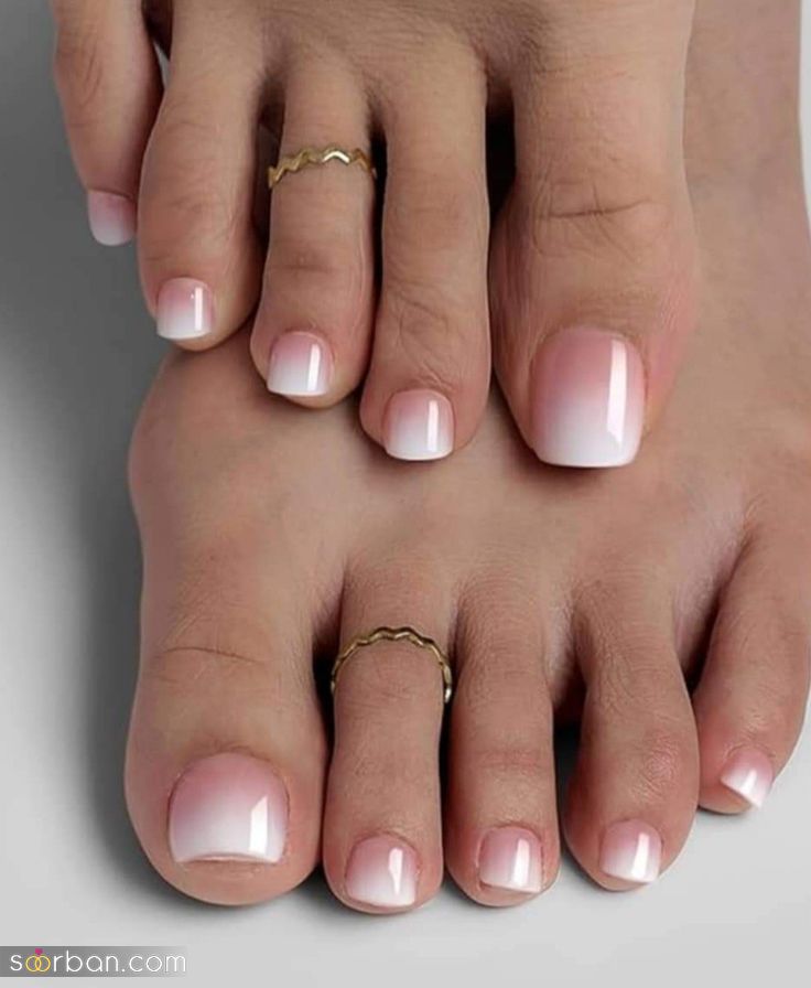 مدل ژلیش ناخن پا | جدیدترین مدل ژلیش ناخن پا با طرح های جذاب تابستانی