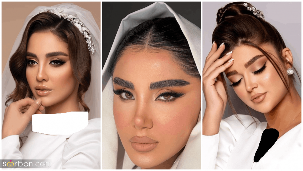 میکاپ عروس برای پوست تیره | میکاپ عروس برای پوست های تیره در سال ۲۰۲۵ + تصاویر