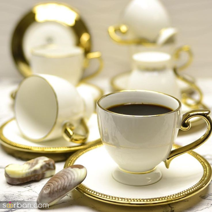 سرویس چای خوری جهیزیه / ۲۵ مدل برتر سرویس چای خوری لاکچری برای جهیزیه عروس ترند امسال [۱۴۰۴] مدلایی که هیچ جا ندیدی!