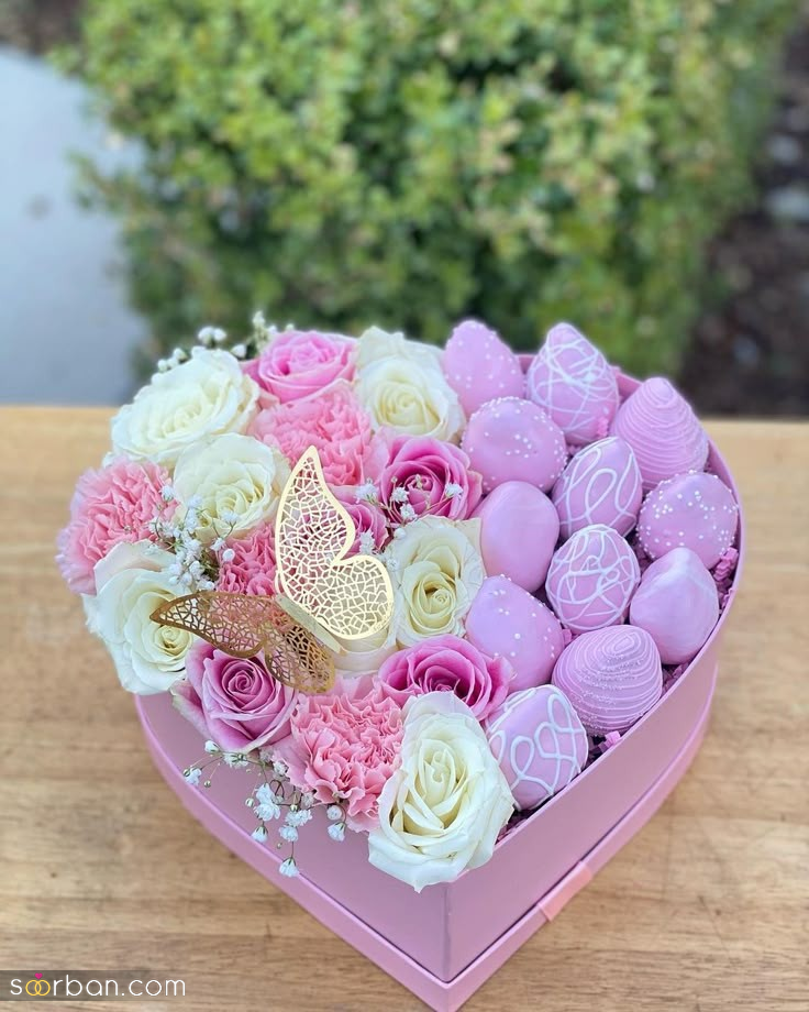 باکس گل لاکچری | ۳۰ طرح خیره‌کننده باکس گل لاکچری برای مناسبت های خاص و مهم (خواستگاری، ولنتاین، دیت عاشقانه، تولد، تولد نوزاد و...)