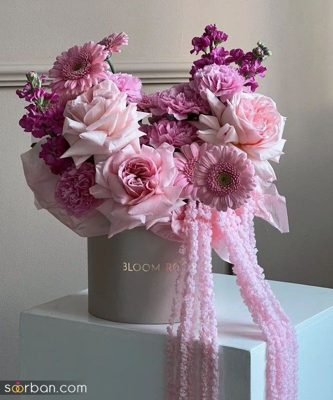 باکس گل لاکچری | ۳۰ طرح خیره‌کننده باکس گل لاکچری برای مناسبت های خاص و مهم (خواستگاری، ولنتاین، دیت عاشقانه، تولد، تولد نوزاد و...)