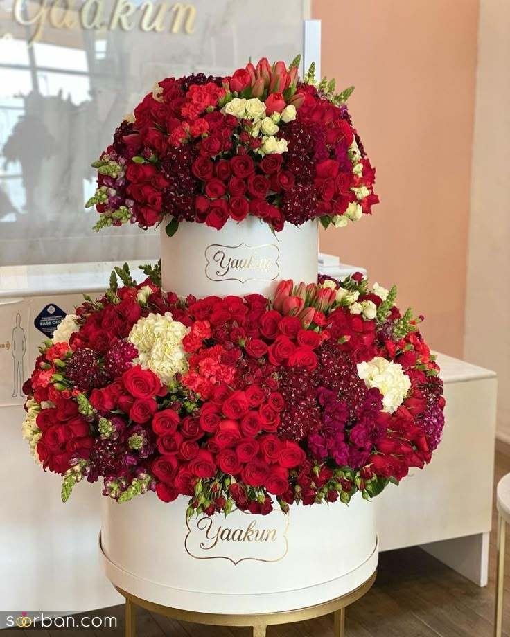 باکس گل لاکچری | ۳۰ طرح خیره‌کننده باکس گل لاکچری برای مناسبت های خاص و مهم (خواستگاری، ولنتاین، دیت عاشقانه، تولد، تولد نوزاد و...)