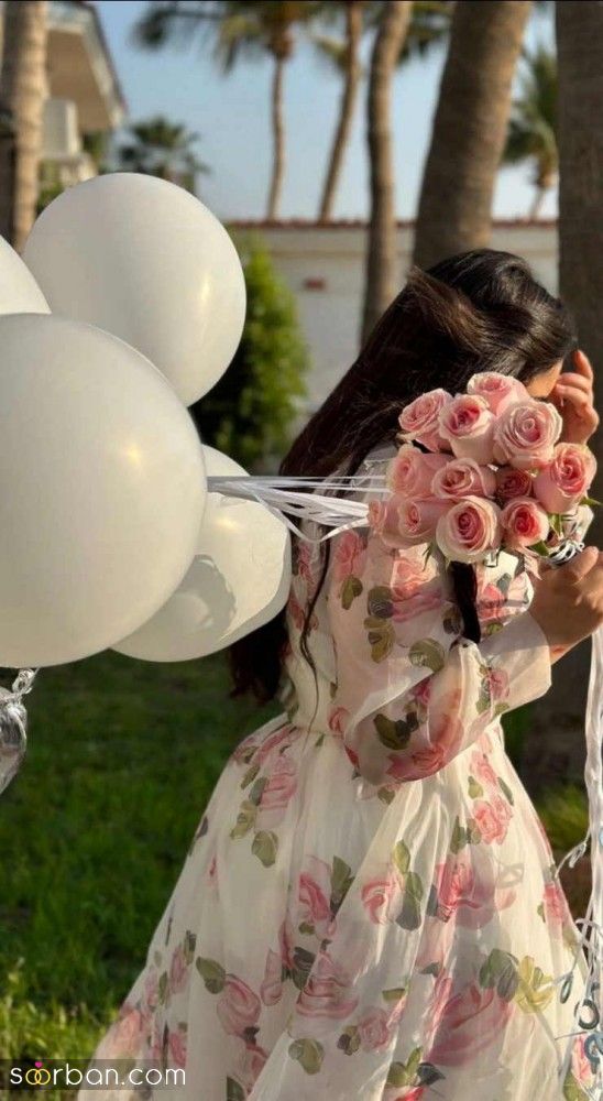عکس تولد بدون چهره دختر | ایده برای ژست عکس تولد بدون چهره دختر و عکس فیک تولد 1404