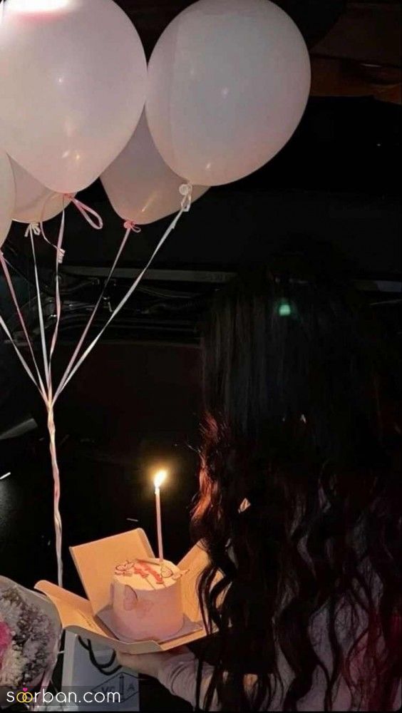 عکس تولد بدون چهره دختر | ایده برای ژست عکس تولد بدون چهره دختر و عکس فیک تولد 1404
