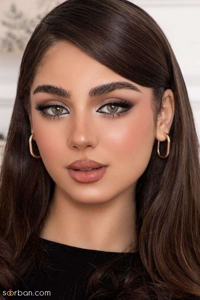 شینیون مو همراه عروس | 20 مدل درخواستی میکاپ و شینیون همراه عروس برای امسال