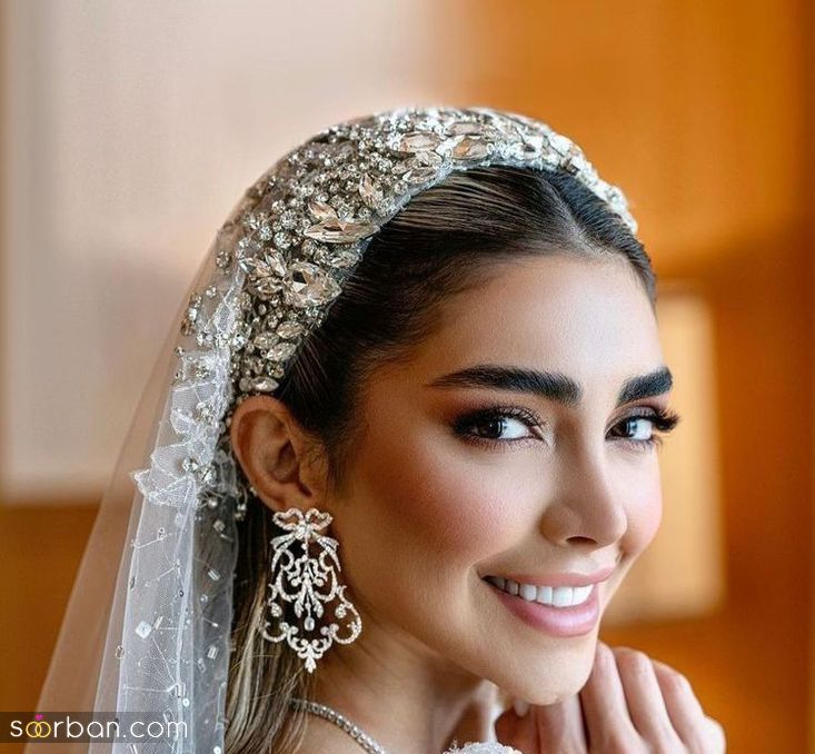 ترند میکاپ عروس ۲۰۲۵ | ترندهای میکاپ عروس ۲۰۲۵ ابرو های پهن و طبیعی تا سایه چشم نچرال 