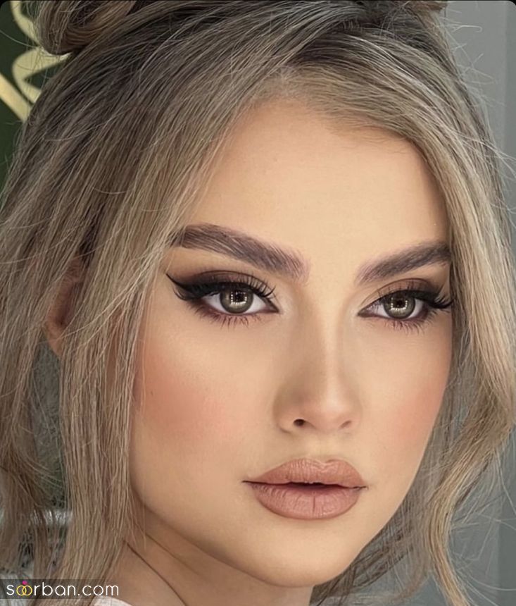 ترند میکاپ عروس ۲۰۲۵ | ترندهای میکاپ عروس ۲۰۲۵ ابرو های پهن و طبیعی تا سایه چشم نچرال 