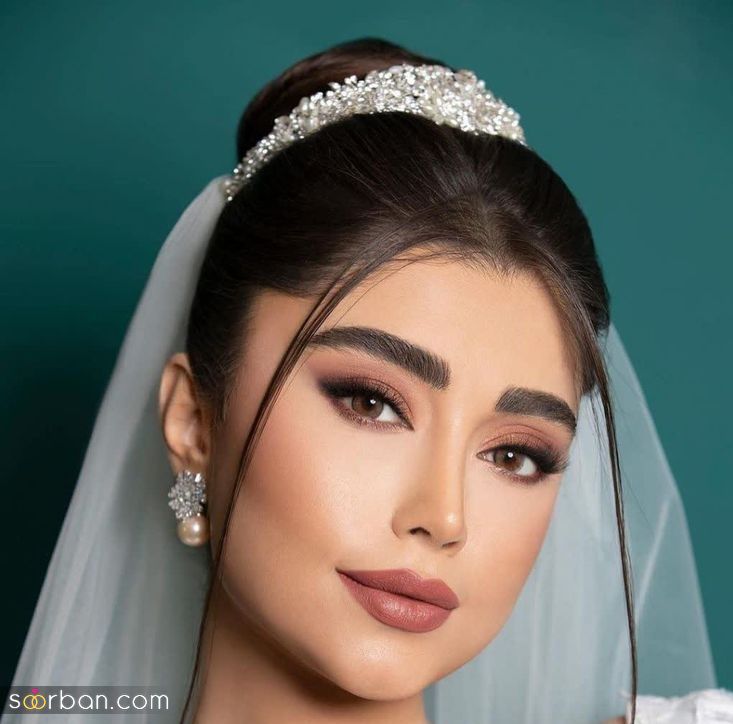 ترند میکاپ عروس ۲۰۲۵ | ترندهای میکاپ عروس ۲۰۲۵ ابرو های پهن و طبیعی تا سایه چشم نچرال 