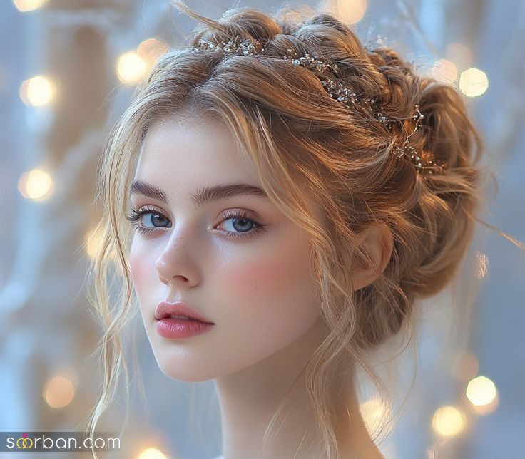 شینیون موی بلوند عروس ؛ ۲۵ شینیون موی بلوند عروس که قلب هر بیننده‌ای را می‌رباید!