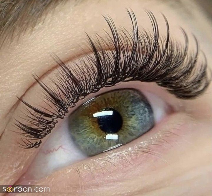 مدل مژه اسپایکی | ۳۰ طرح ترند مدل مژه اسپایکی برای داشتن چشمانی خیره‌کننده【 گربه‌ای، نچرال، عروسکی، سنجابی】