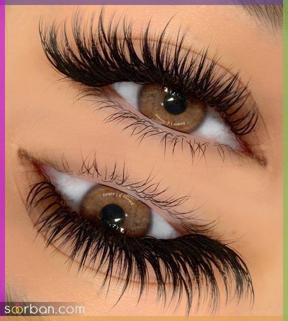 مدل مژه اسپایکی | ۳۰ طرح ترند مدل مژه اسپایکی برای داشتن چشمانی خیره‌کننده【 گربه‌ای، نچرال، عروسکی، سنجابی】