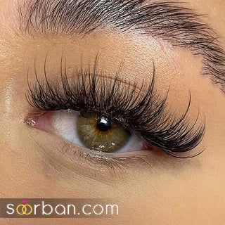 مدل مژه اسپایکی | ۳۰ طرح ترند مدل مژه اسپایکی برای داشتن چشمانی خیره‌کننده【 گربه‌ای، نچرال، عروسکی، سنجابی】
