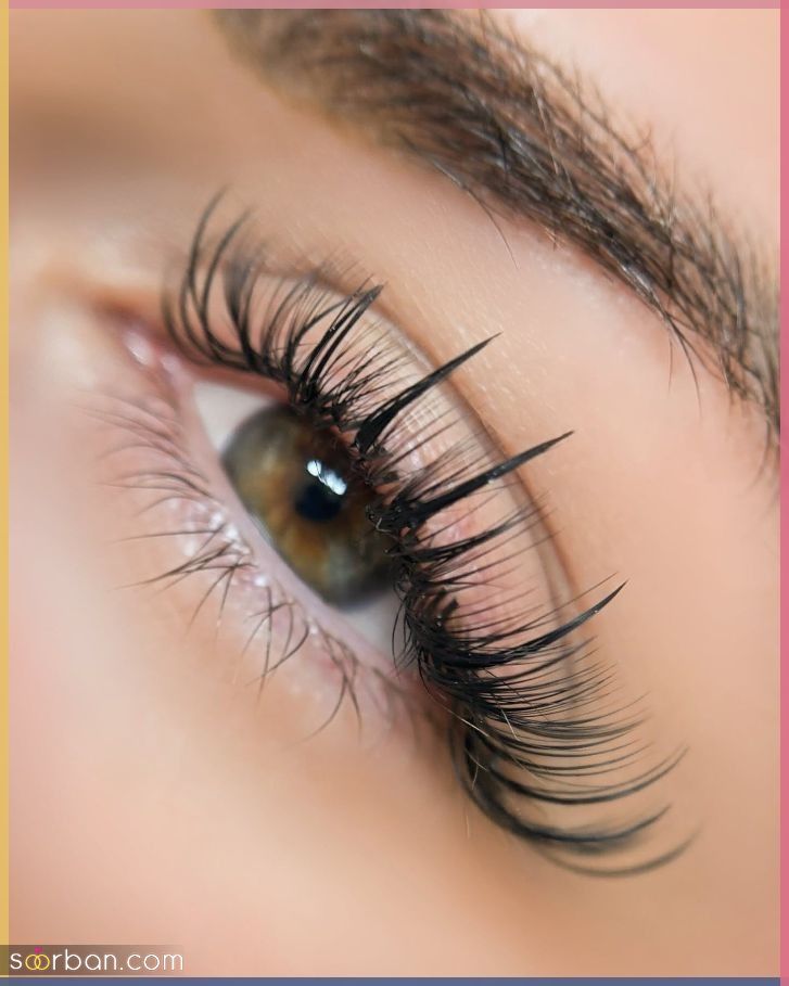 مدل مژه اسپایکی | ۳۰ طرح ترند مدل مژه اسپایکی برای داشتن چشمانی خیره‌کننده【 گربه‌ای، نچرال، عروسکی، سنجابی】