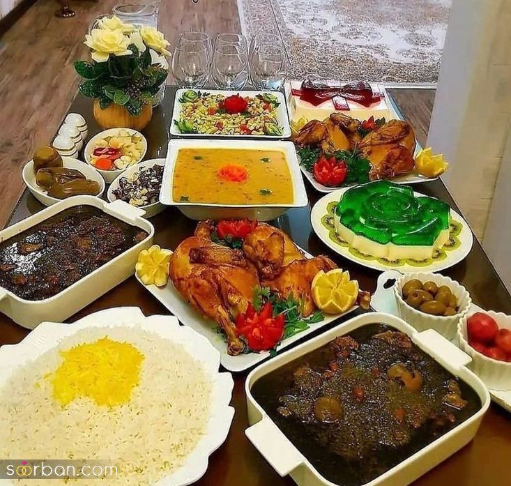 چیدمان سفره | ایده های ساده و خلاقانه چیدمان سفره برای برگزاری یک مهمانی منحصربه فرد