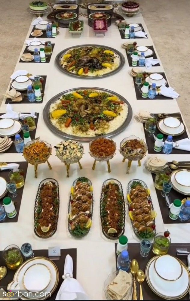چیدمان سفره | ایده های ساده و خلاقانه چیدمان سفره برای برگزاری یک مهمانی منحصربه فرد