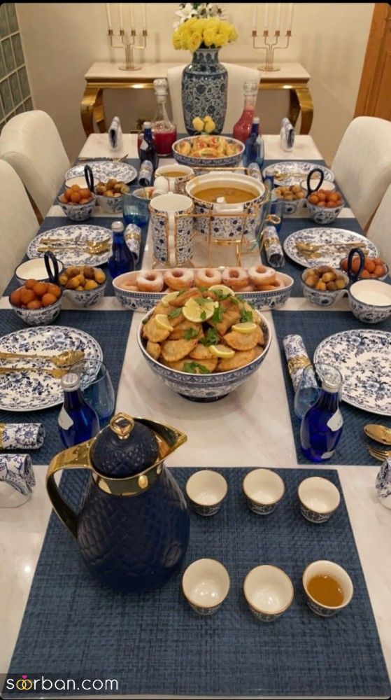 چیدمان سفره | ایده های ساده و خلاقانه چیدمان سفره برای برگزاری یک مهمانی منحصربه فرد
