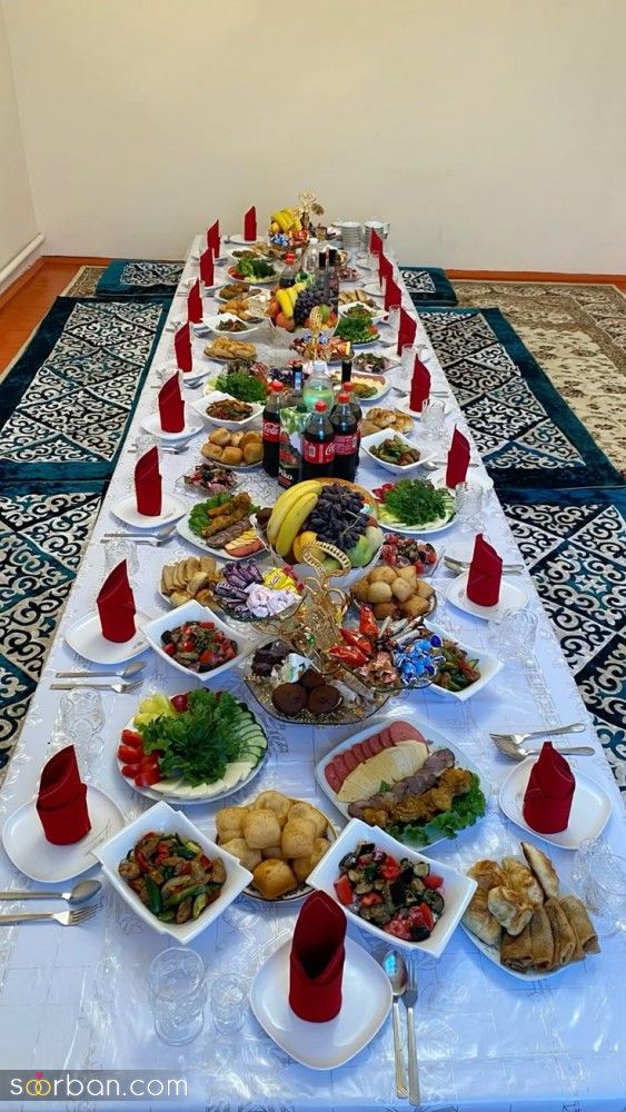 چیدمان سفره | ایده های ساده و خلاقانه چیدمان سفره برای برگزاری یک مهمانی منحصربه فرد