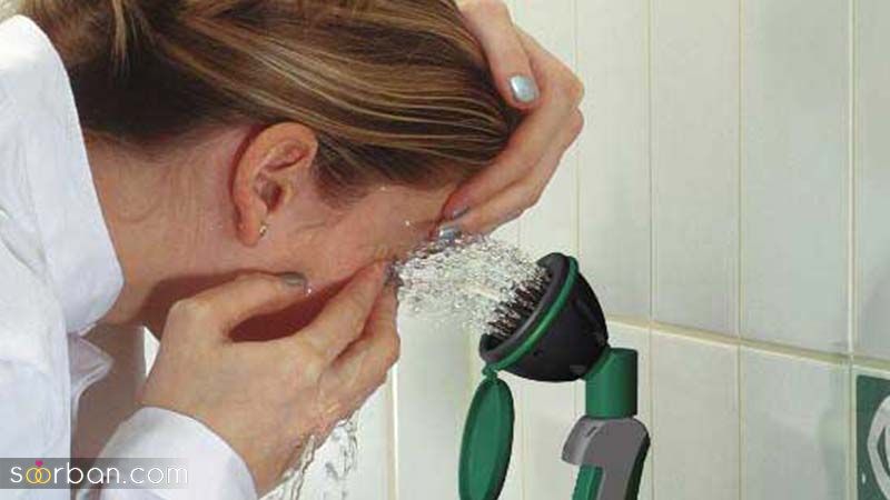 عوارض خطرناک رفتن مواد شوینده در چشم (از قرمز شدن تا نابینایی)