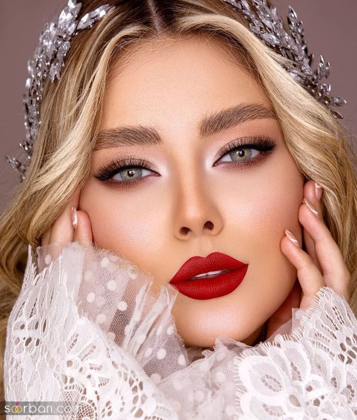 میکاپ عروس برای عروسی | میکاپ عروس برای مراسم روز عروسی در سال ۲۰۲۵ + نکات مهم