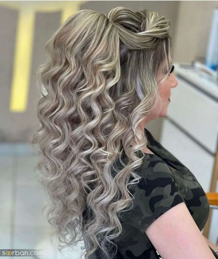 مدل موی دخترانه مجلسی باز جدید | مدل موی دخترانه مجلسی باز جدید 1404 برای عروسی و همه فرم های صورت