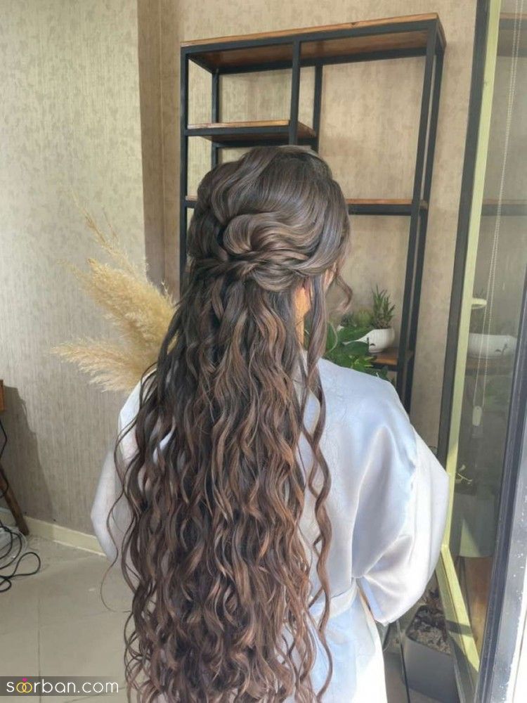مدل موی دخترانه مجلسی باز جدید | مدل موی دخترانه مجلسی باز جدید 1404 برای عروسی و همه فرم های صورت