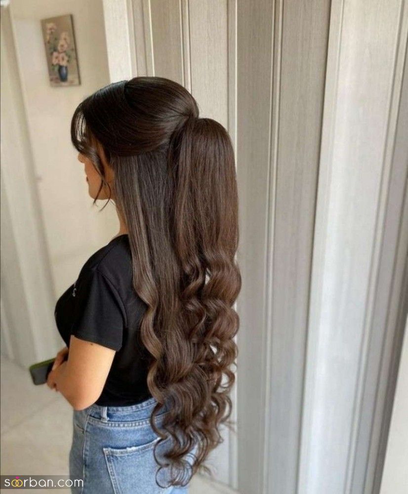 مدل موی دخترانه مجلسی باز جدید | مدل موی دخترانه مجلسی باز جدید 1404 برای عروسی و همه فرم های صورت
