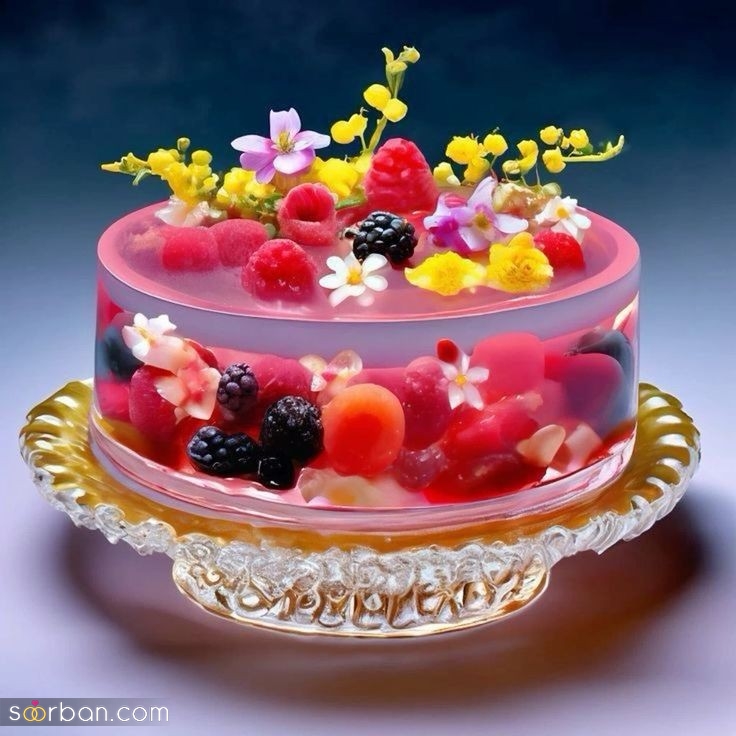 مدل ژله | ۳۰ ایده تزیین ژله شیک و مجلسی برای تمام مناسبت‌ها از تولد تا شب یلدا و دورهمی های خاص!