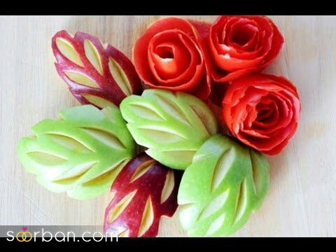 تزیین سیب | ۳۰ ایده شیک و خلاقانه تزیین سیب برای مهمانی‌ ها با کمترین هزینه، بیشترین زیبایی!