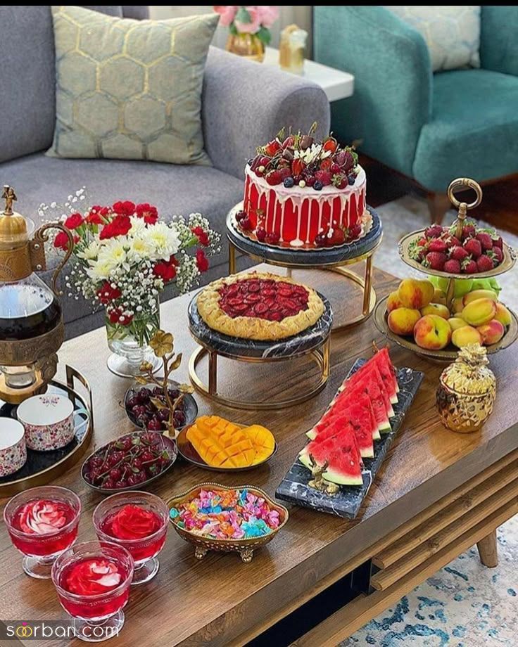 چیدمان میز تولد | شیک ترین ایده های ساده و خلاقانه چیدمان میز تولد دخترانه و پسرانه از کودک تا بزرگسال
