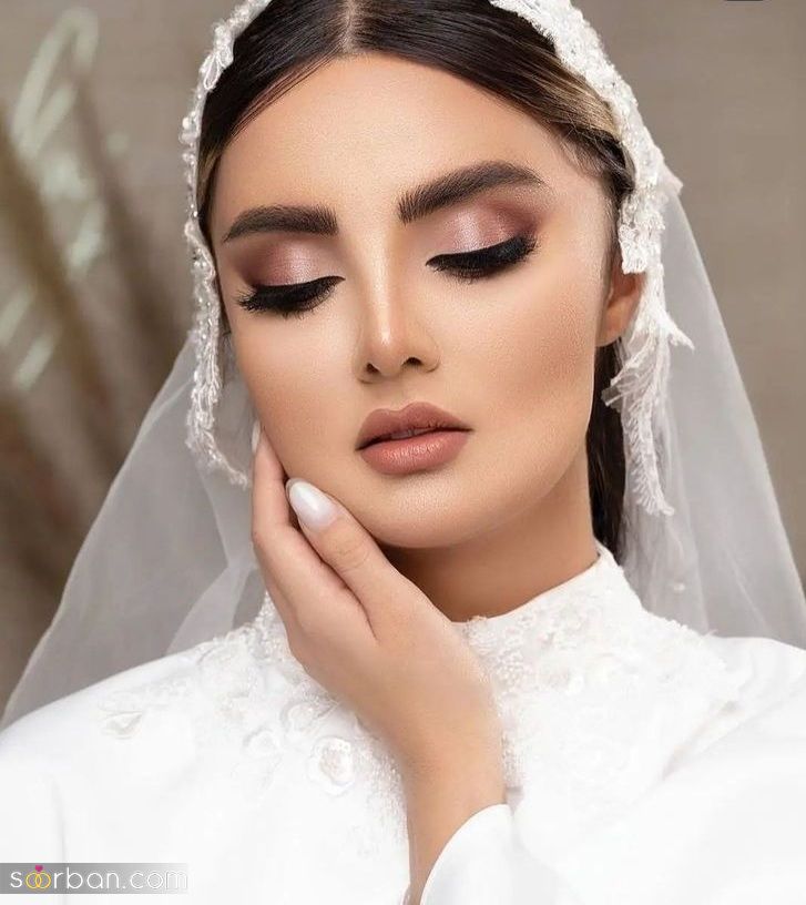 ترند آرایش عروس | ترندهای آرایش عروس ۲۰۲۵ از دودی تا رنگ های متالیک