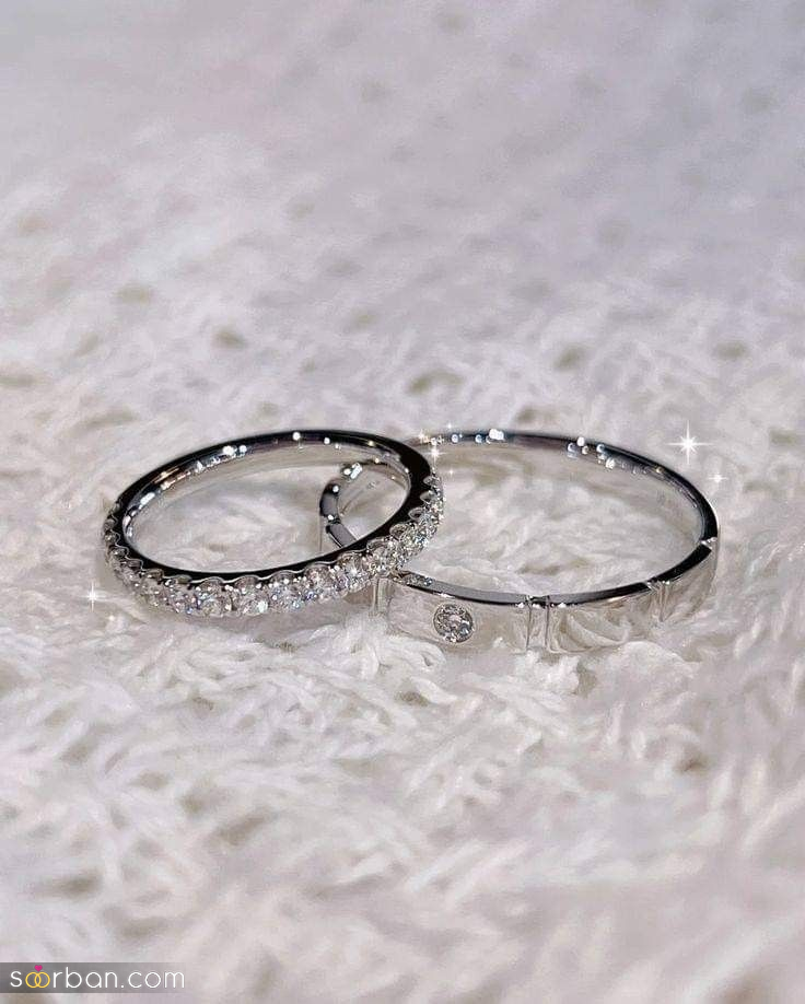 مدل حلقه ازدواج | ۳۰ مدل حلقه ازدواج لاکچری و ترند ۱۴۰۴ برای زوج های عاشق و خوش سلیقه【 از طرح های ظریف و مینیمال تا لوکس و چشم‌نواز】