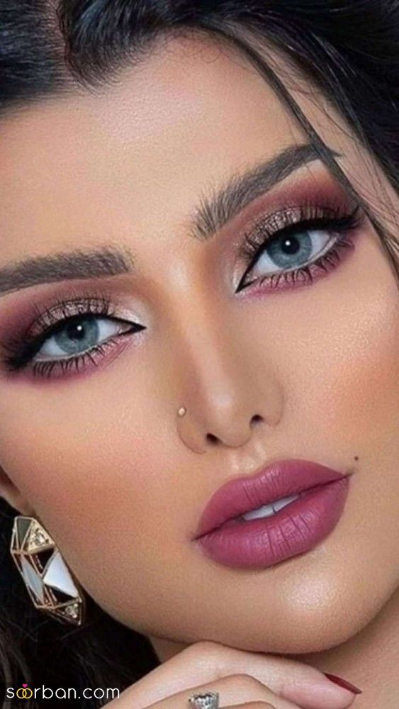 میکاپ خلیجی | مدل جدید میکاپ خلیجی 1404 برای عروس و عروسی ها برای ایده گرفتن و داشتن خاصترین آرایش