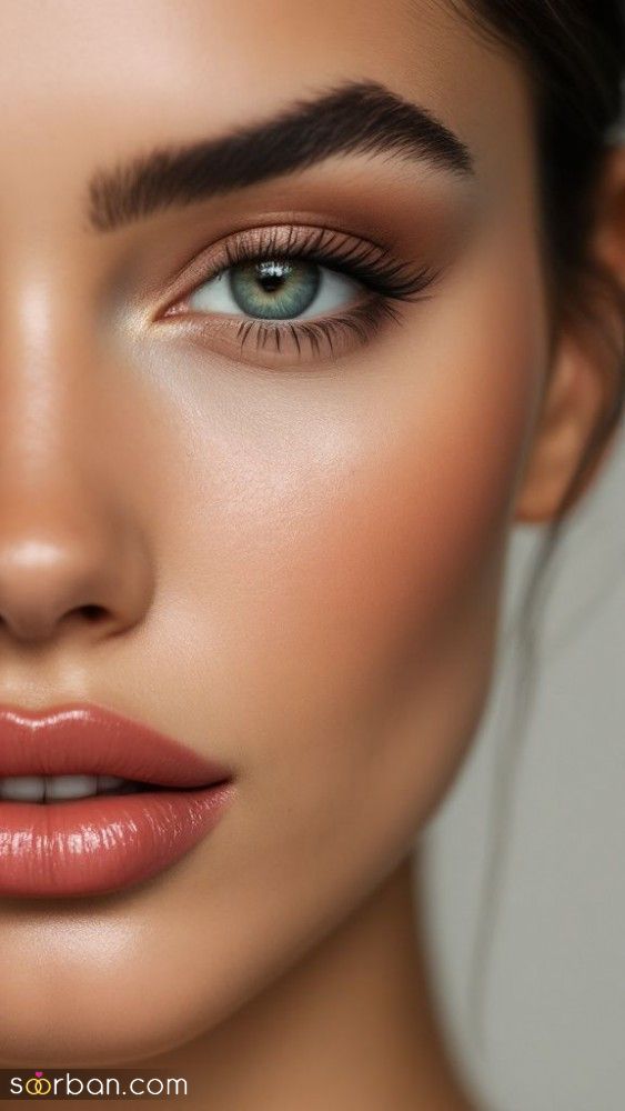 ترند میکاپ ۲۰۲۵| از آرایش لب مات تا براق ترند میکاپ ۲۰۲۵