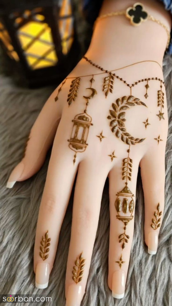 مدل حنا روی دست / ۲۵ طرح جادویی حنا روی دست جدید و شیک برای عروس‌ها و مهمانی‌ها!