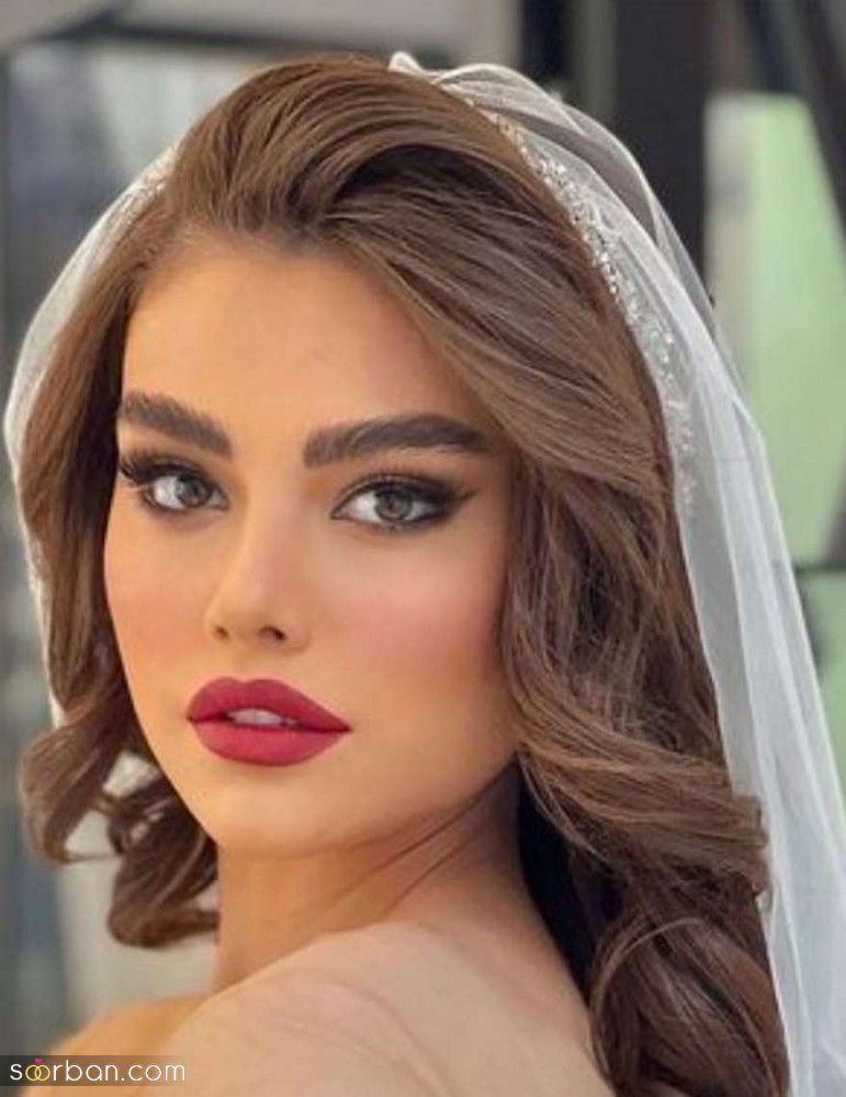 مدل شینیون و میکاپ عروس جدید | محبوب ترین و جدیدترین مدل شینیون و میکاپ عروس 1404