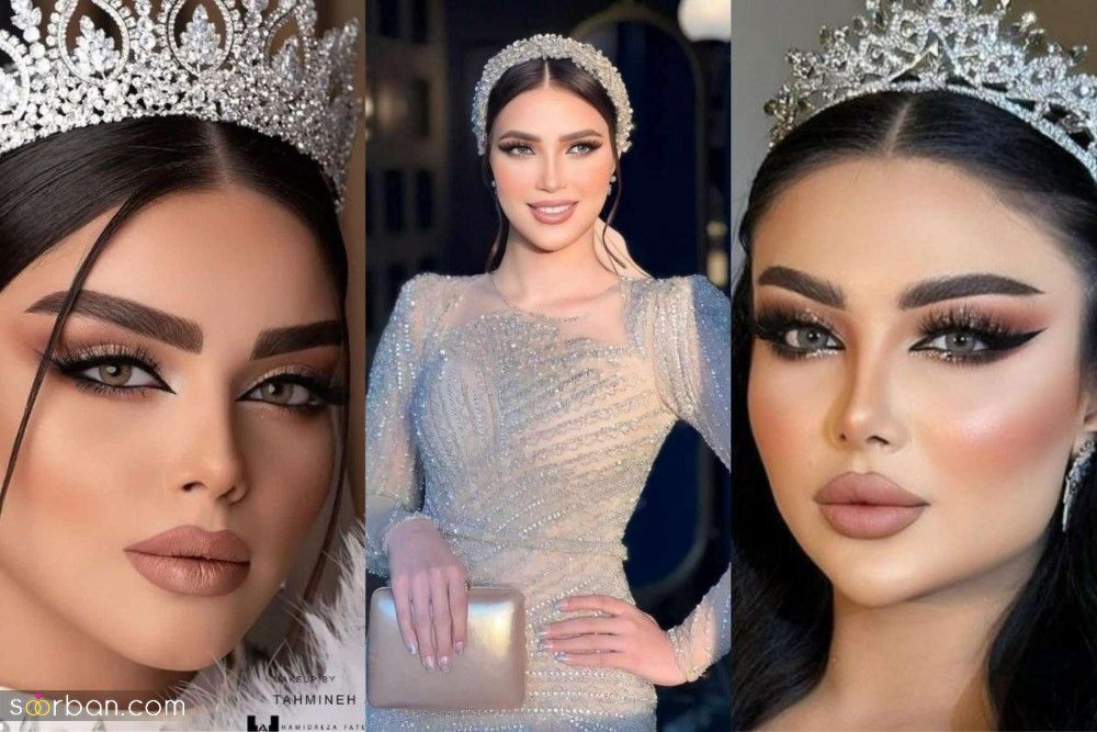 مدل عروس عربی ۲۰۲۵ ؛ ترند های برتر میکاپ و مدل لباس عروس عربی! (از آرایش لبنانی تا لباس‌های افسانه‌ای و شاهانه)