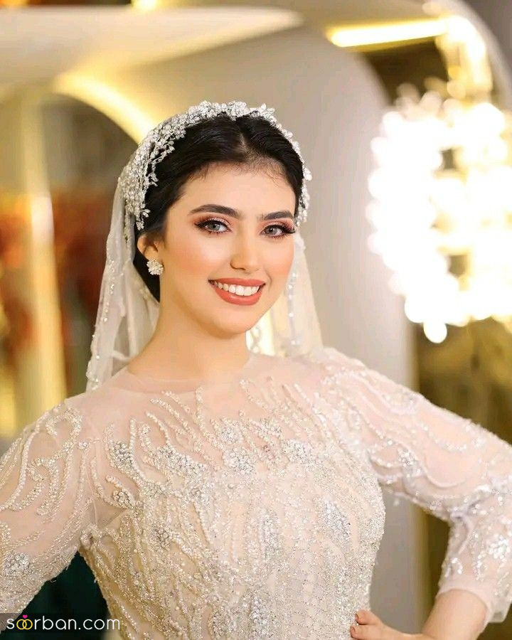 مدل عروس عربی ۲۰۲۵ ؛ ترند های برتر میکاپ و مدل لباس عروس عربی! (از آرایش لبنانی تا لباس‌های افسانه‌ای و شاهانه)