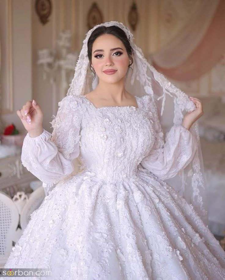 مدل عروس عربی ۲۰۲۵ ؛ ترند های برتر میکاپ و مدل لباس عروس عربی! (از آرایش لبنانی تا لباس‌های افسانه‌ای و شاهانه)