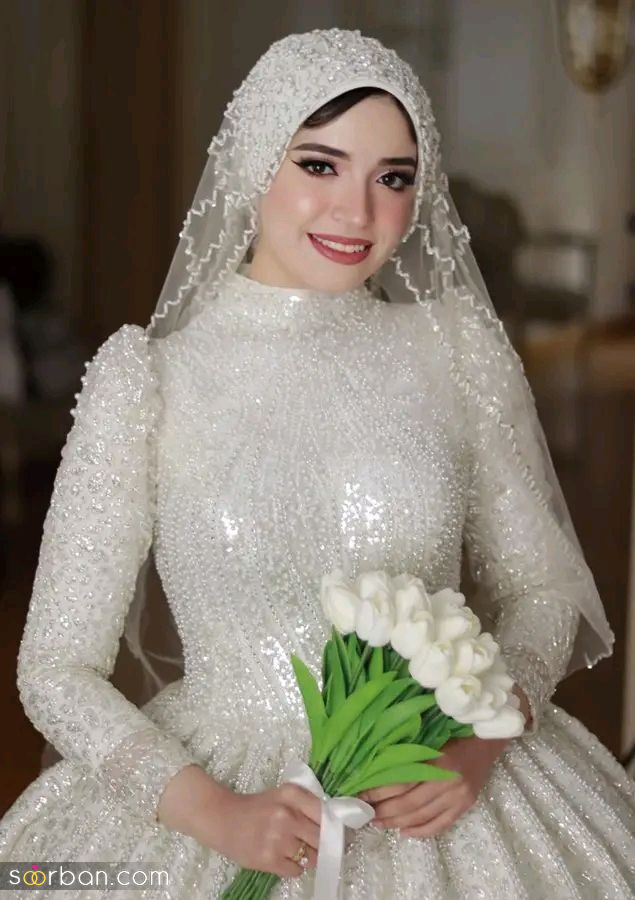 مدل عروس عربی ۲۰۲۵ ؛ ترند های برتر میکاپ و مدل لباس عروس عربی! (از آرایش لبنانی تا لباس‌های افسانه‌ای و شاهانه)