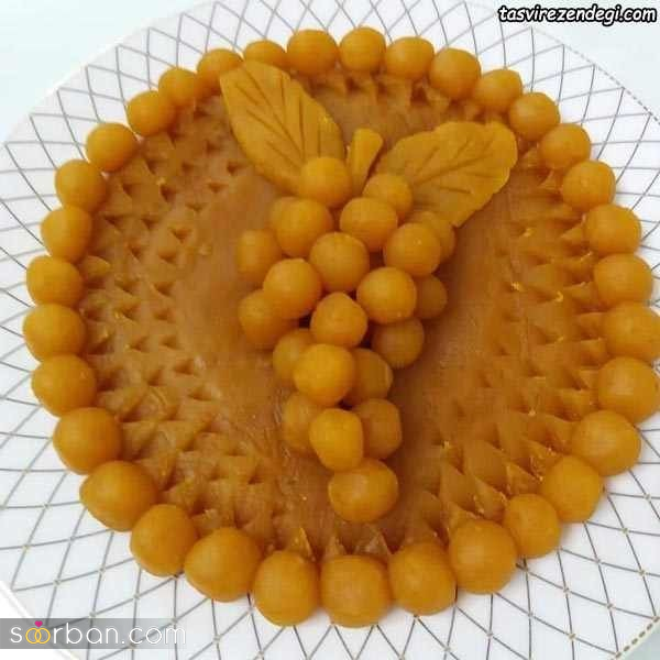 مدل حلوا مجلسی / ۲۵ ایده شیک و جدید دیزاین حلوا مجلسی که هنرتو به رخ میکشه!