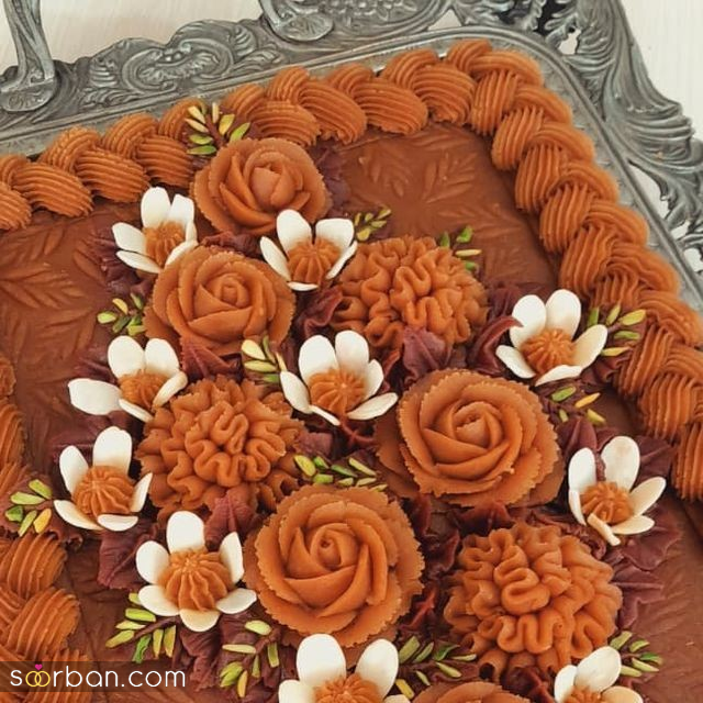 مدل حلوا مجلسی / ۲۵ ایده شیک و جدید دیزاین حلوا مجلسی که هنرتو به رخ میکشه!