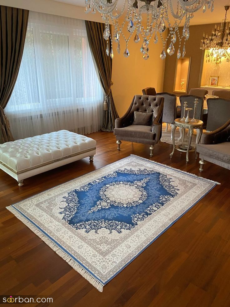 مدل فرش جدید / شیکترین ترند های مدل فرش جدید ۱۴۰۴ برای دکوراسیون داخلی و جهیزیه (مدلایی که عاشقش میشی)