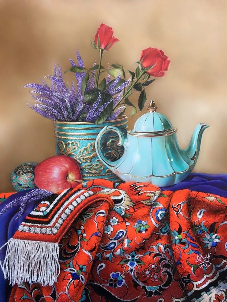 مدل طبیعت بی جان | ۳۰ مدل طبیعت بی‌جان متنوع برای نقاشی و طراحی ، از میوه تا اشیای کلاسیک!