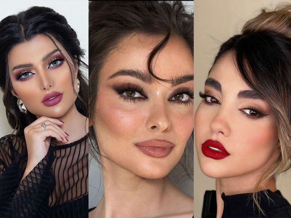 مدل آرایش با لباس مشکی | 20 مدل آرایش با لباس مشکی برای مجالس و مهمانی ها