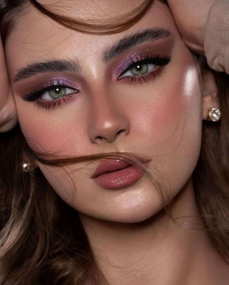 آرایش با لنز | 20 ایده آرایش با لنز طوسی و آبی و سبز برای عروسی و دورهمی های خودمانی