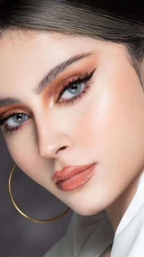 آرایش با لنز | 20 ایده آرایش با لنز طوسی و آبی و سبز برای عروسی و دورهمی های خودمانی