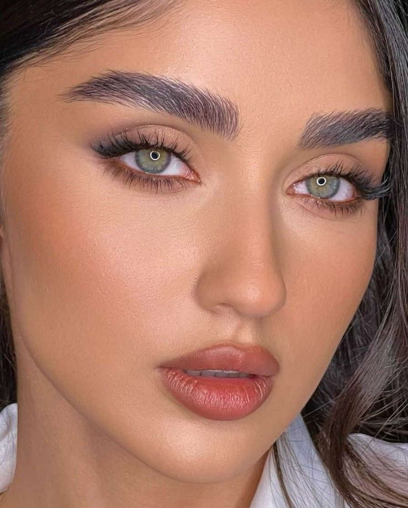 آرایش با لنز | 20 ایده آرایش با لنز طوسی و آبی و سبز برای عروسی و دورهمی های خودمانی